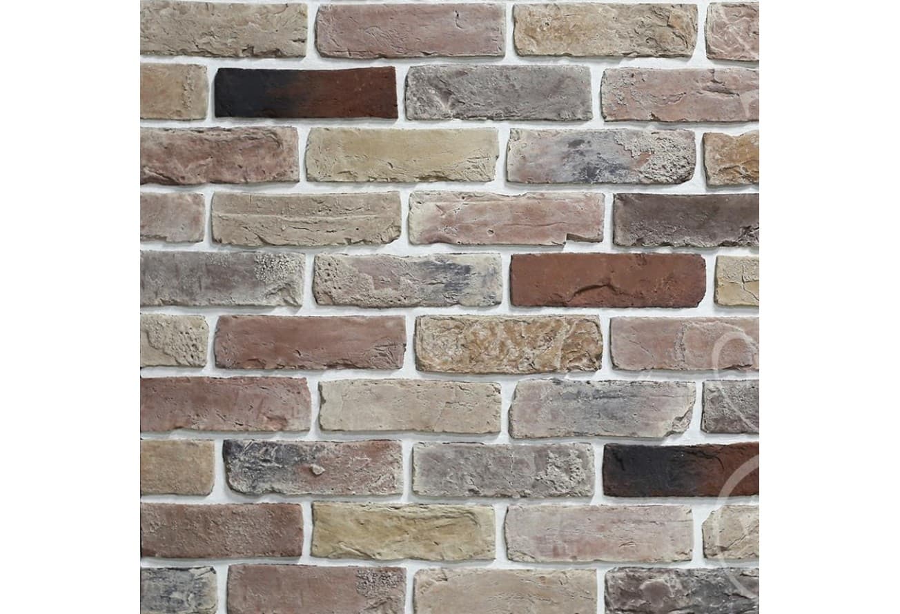 Рядовая плитка White Hills Design Рейн брик, тычок 348-91 с расшивкой 1,2 см