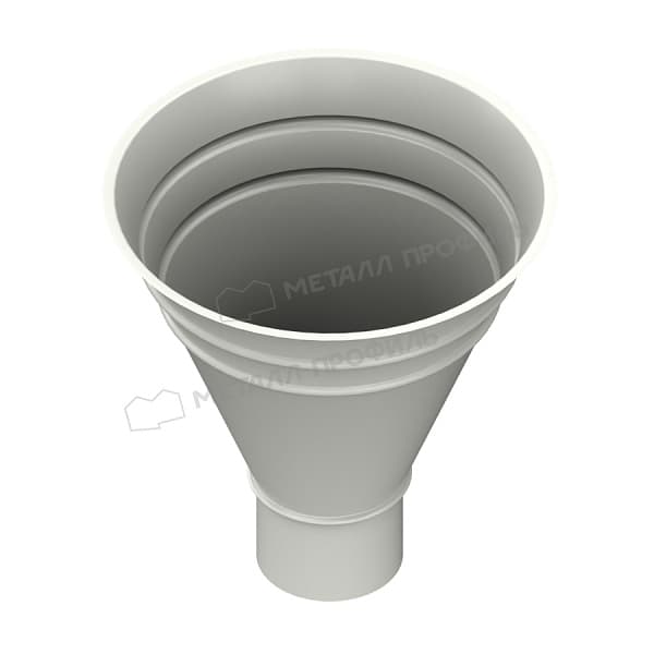 Воронка водосборная МЕТАЛЛ ПРОФИЛЬ Foramina PUR D100/300 Ral 9010