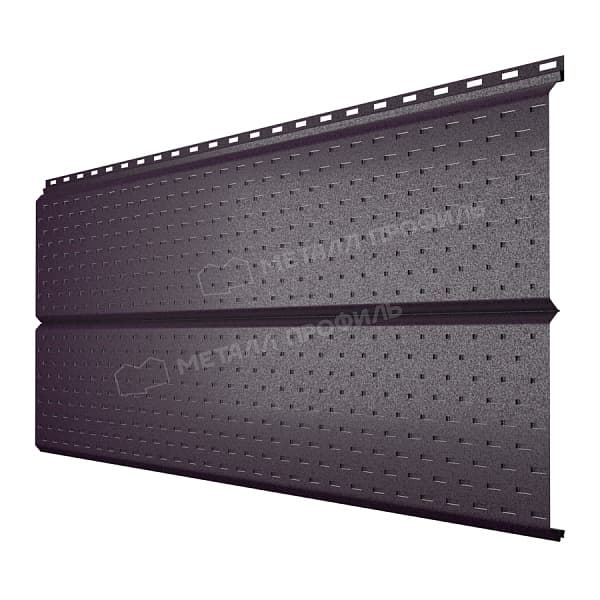 Софит МЕТАЛЛ ПРОФИЛЬ Lбрус-XL-14х335 (VALORI-20-Фиолетовое вино-0.5)