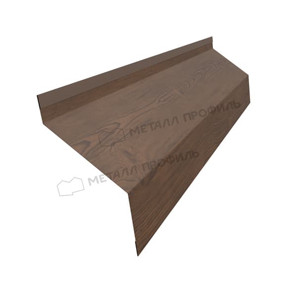 Ламель-Жалюзи 60мм 135/50/60 х 2000 (ECOSTEEL_МАД-01-МореныйДуб-0.5)