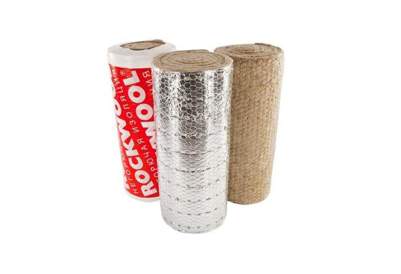 Утеплитель Rockwool Alu Wired Mat 105 4000х1000х50 каш/ф (4м2/0,2м3/уп)