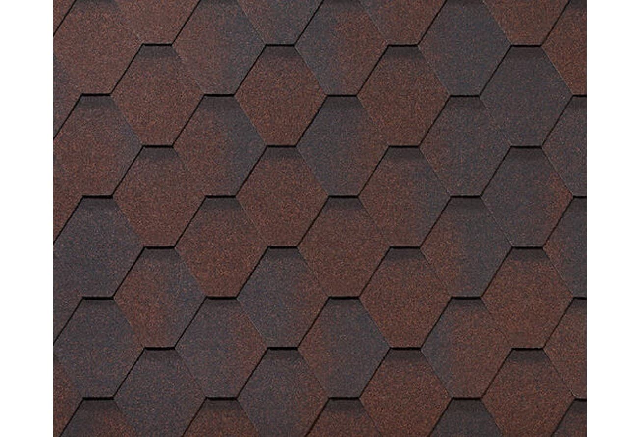 Черепица гибкая RoofShield Классик Стандарт медный