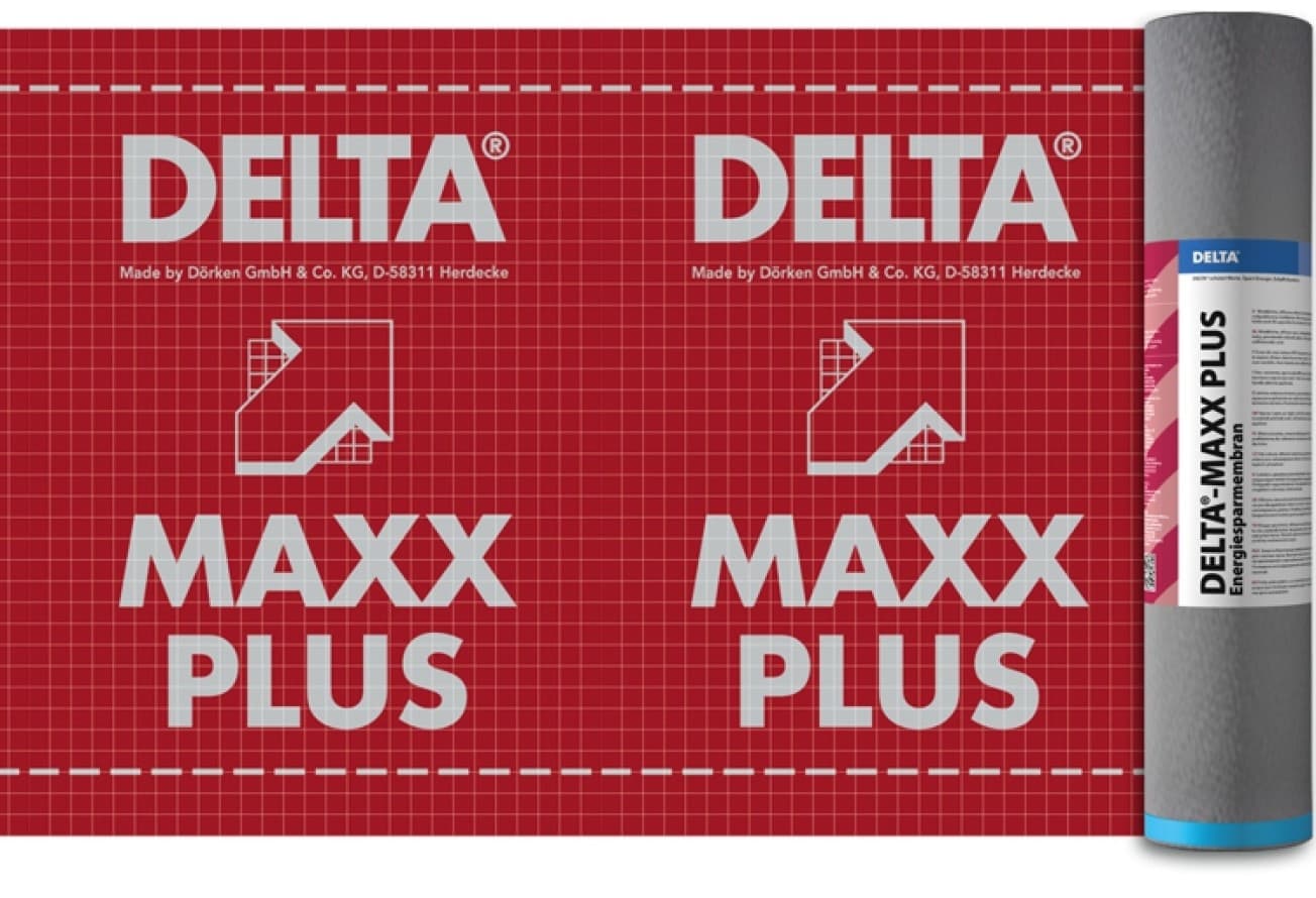 Мембрана антиконденсатная Delta-Maxx Plus с двумя зонами проклейки (75м2)