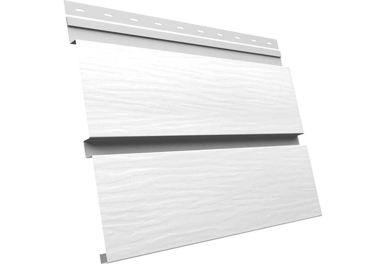 Квадро Брус 3D в02 Grand Line 0,45 Drap RAL 9003 сигнальный белый