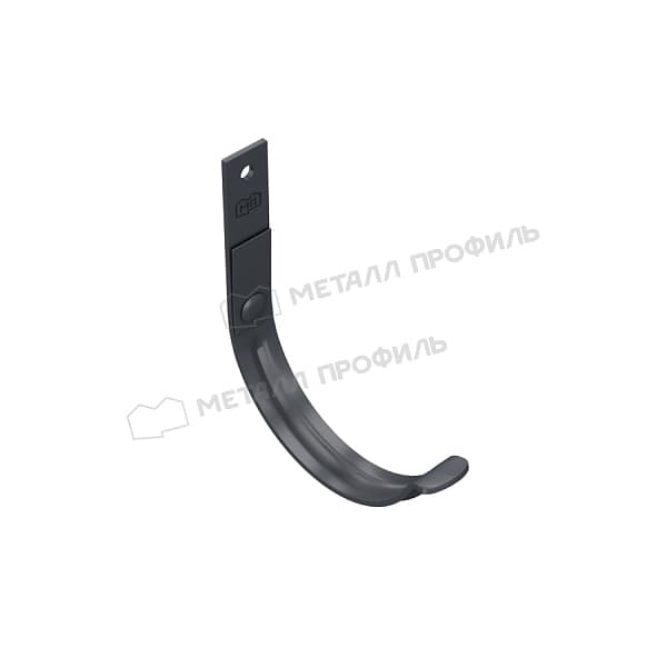Держатель желоба карнизный МЕТАЛЛ ПРОФИЛЬ Foramina PUR D125х132 Ral 7024