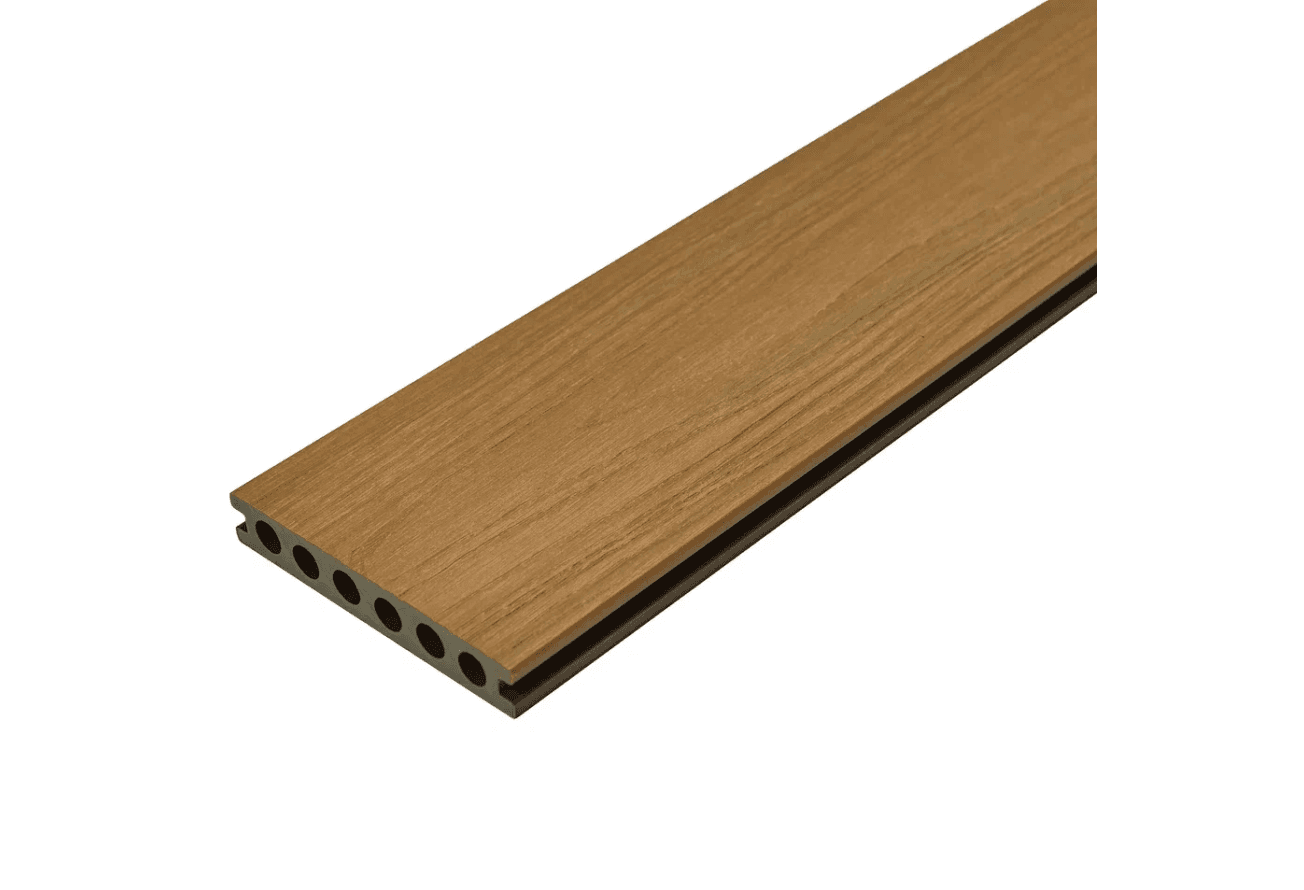 Доска террасная СМ Реверс (CM Decking Reverse) 3000х138х23мм тик/рэдвуд (teak/redwood)