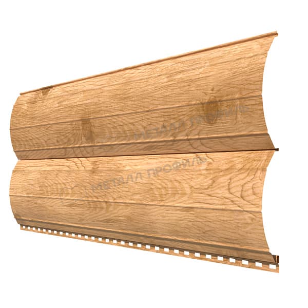 Сайдинг МЕТАЛЛ ПРОФИЛЬ Woodstock-Н-28х330 (ECOSTEEL_T-01-Сосна-0.5)