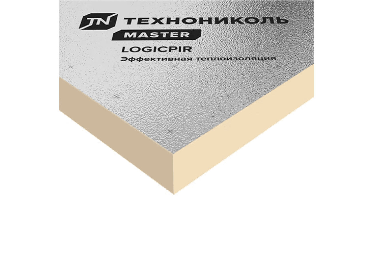 Плита теплоизоляционная PIR PROF Ф/Ф Г1 2400х1200х40 (28,800м2)