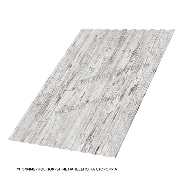 Профлист МЕТАЛЛ ПРОФИЛЬ С-8x1150-A (ECOSTEEL_MA-01-Беленый Дуб-0,5)