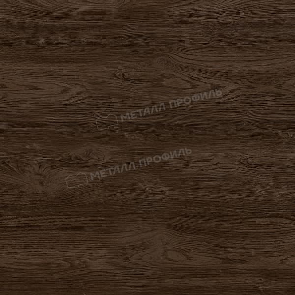 Софит МЕТАЛЛ ПРОФИЛЬ Lбрус-XL-14х335 (ECOSTEEL_MA-01-МореныйДуб-0.5)