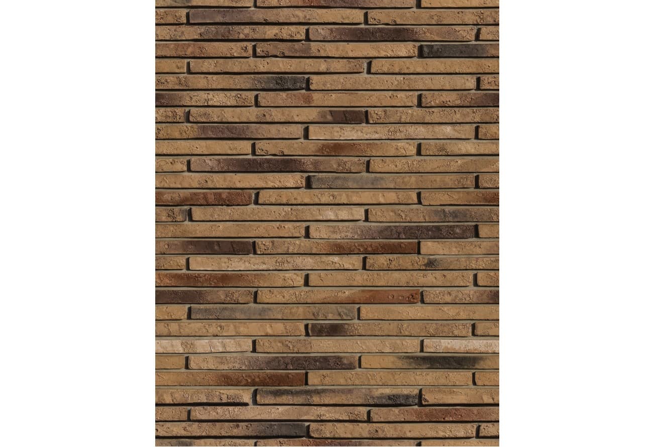 Рядовая плитка White Hills Бран брик 695-40 с расшивкой 1,2 см