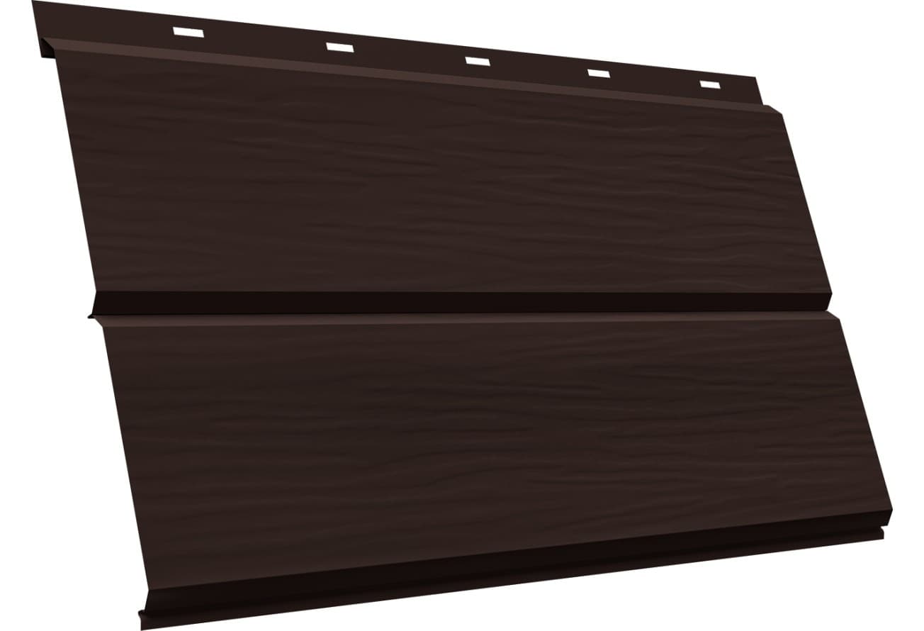 ЭкоБрус новый 3D Grand Line 0,5 Velur с пленкой RAL 8017 шоколад