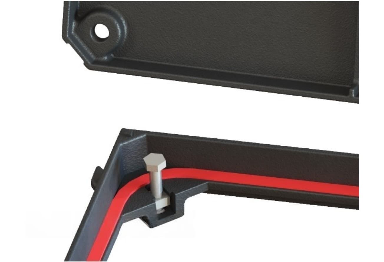 Люк чугунный квадратный Aquastok Sunrise 650 С250 (56501)