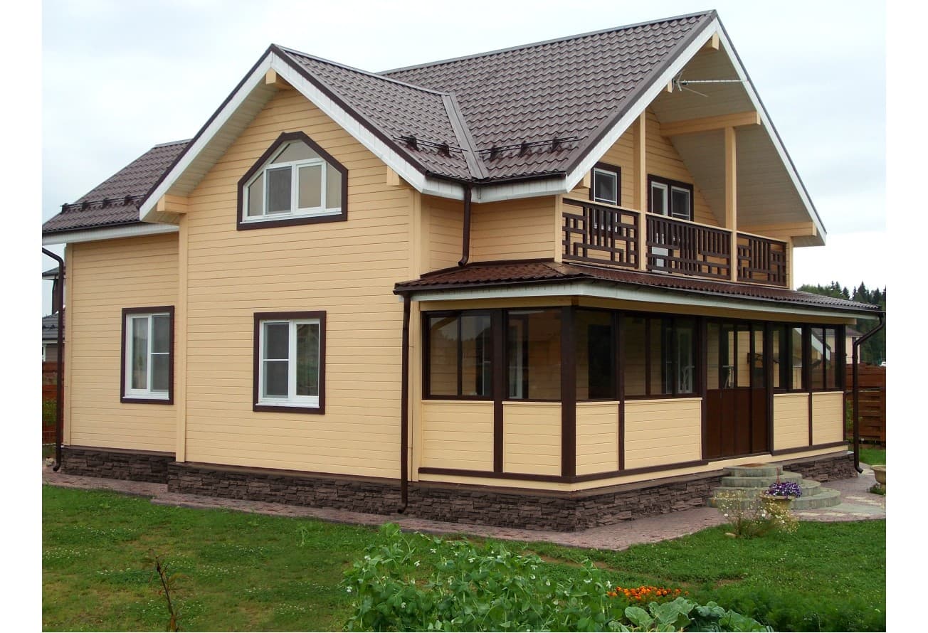 Труба круглая Grand Line ПЭ 90мм 2м RAL 8017 шоколад