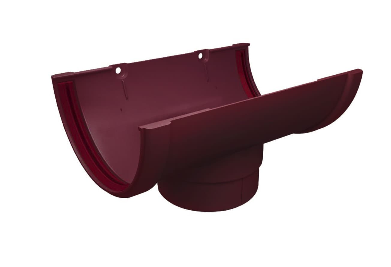 Воронка Классика 120/90мм ПВХ Grand Line RAL 3005 бордо