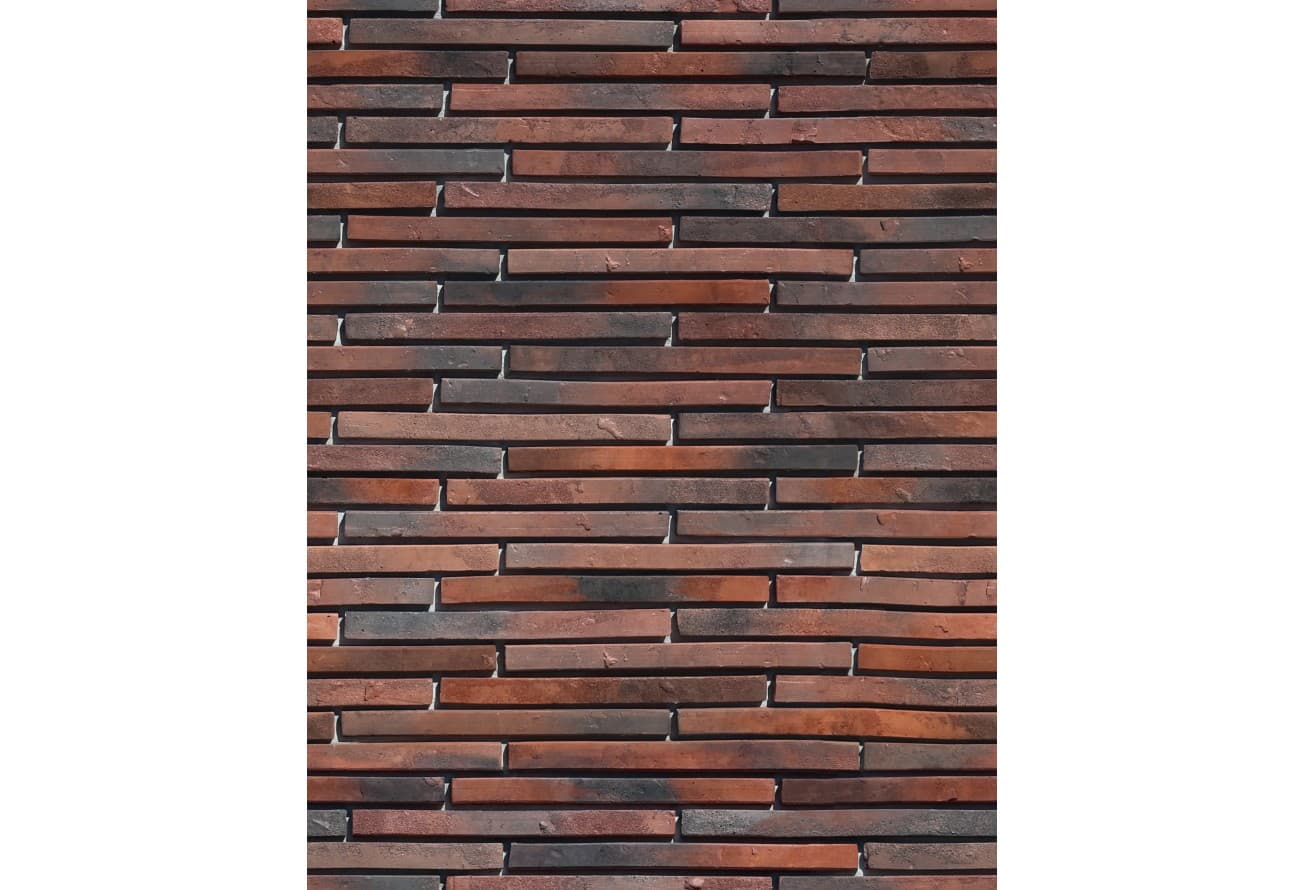 Рядовая плитка White Hills Реген брик 690-70 с расшивкой 1,2 см