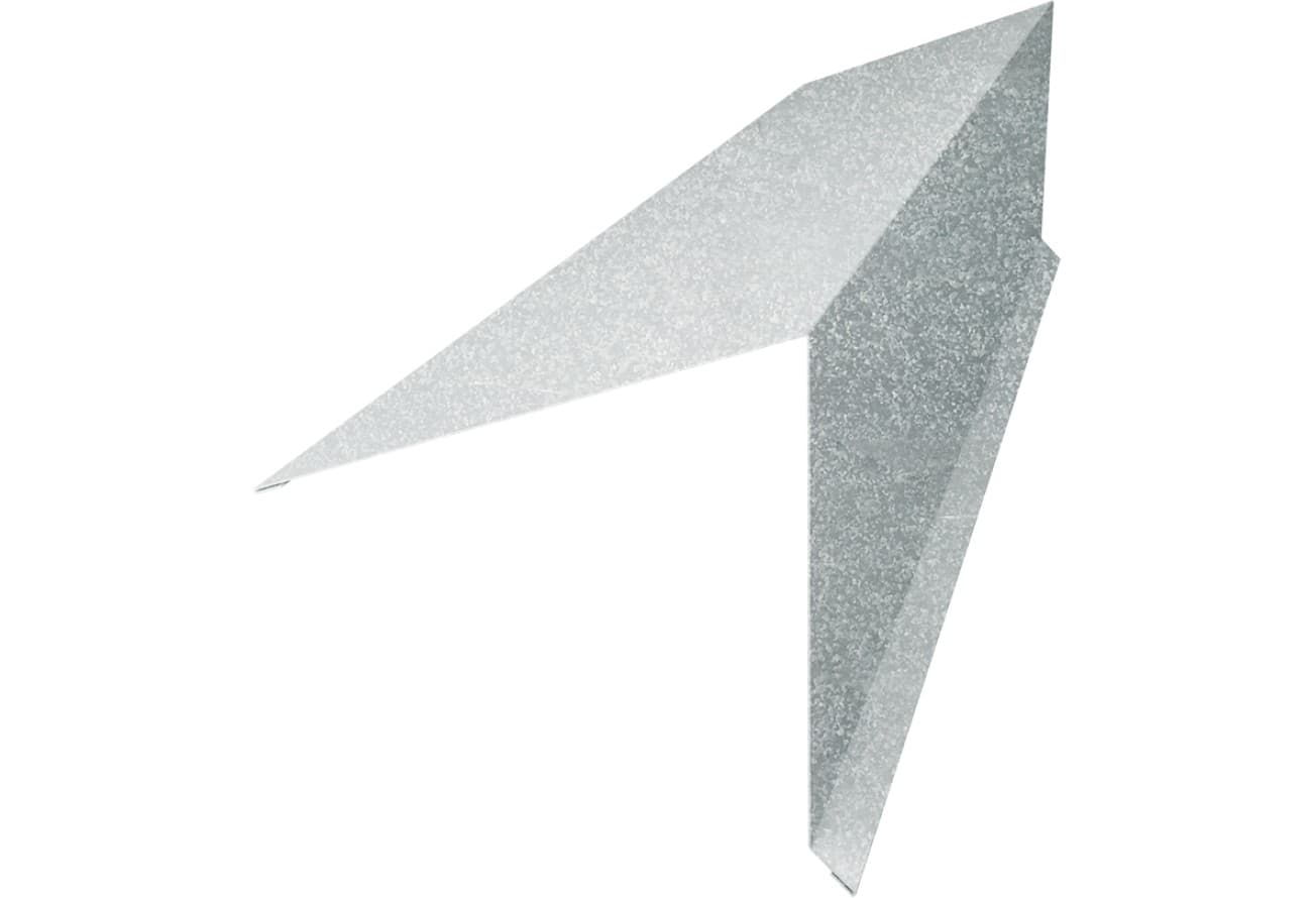 Планка конька односкатной кровли 180х160 Grand Line 0,4 Zn (2м)