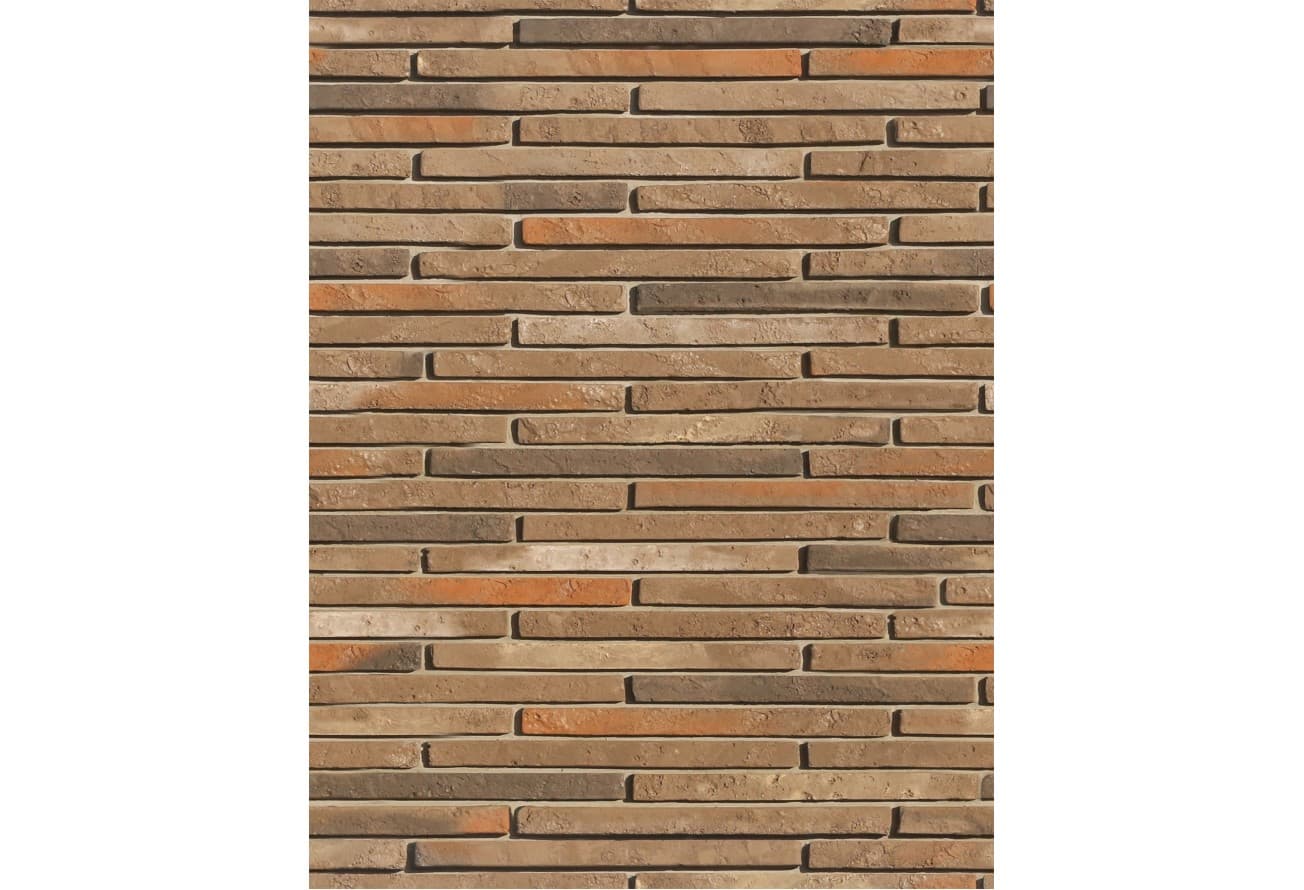 Рядовая плитка White Hills Design Бран брик 699-60 с расшивкой 1,2 см
