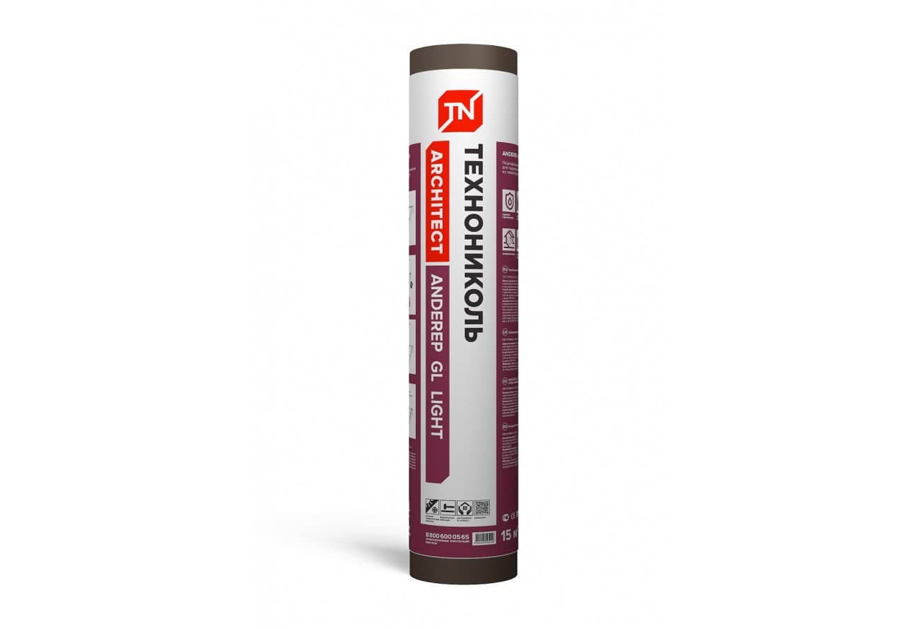 Ковер подкладочный ТЕХНОНИКОЛЬ Anderep GL Light (1х15)