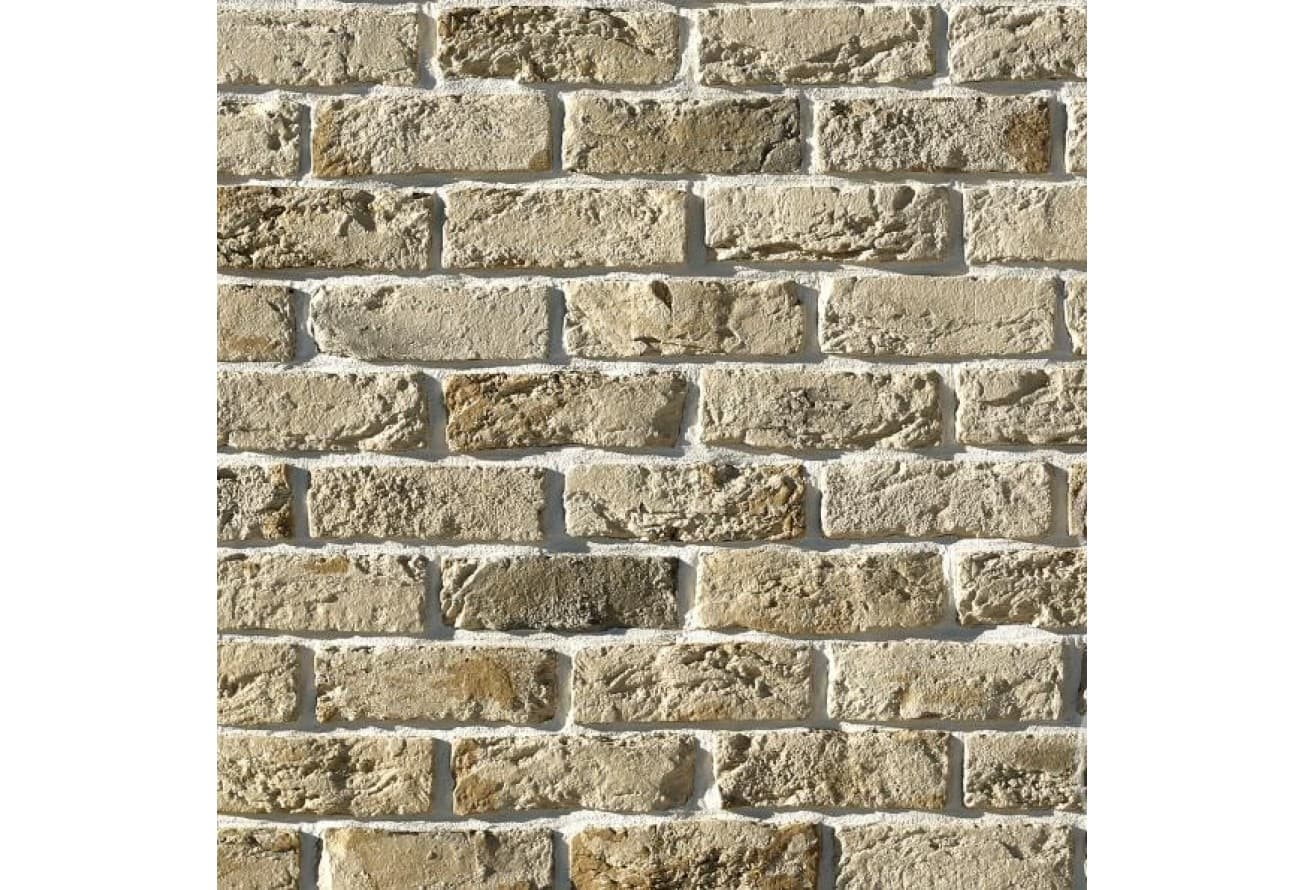 Рядовая плитка White Hills Design Бремен брик, тычок 309-11 с расшивкой 1,2 см