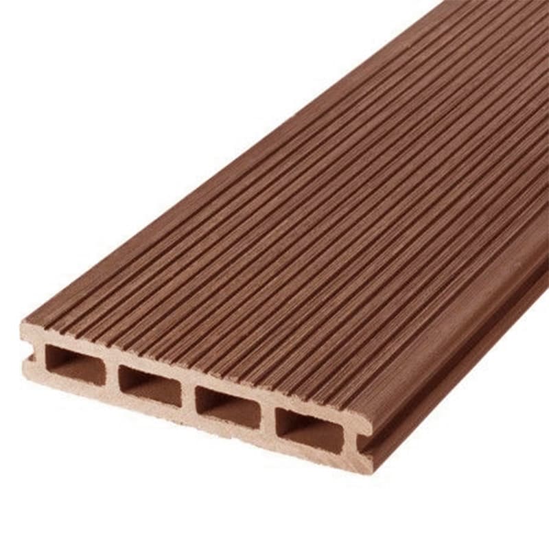Террасная доска двухсторонняя тик TalverWood 3D 150*25мм  (6 м) вельвет, м.пог