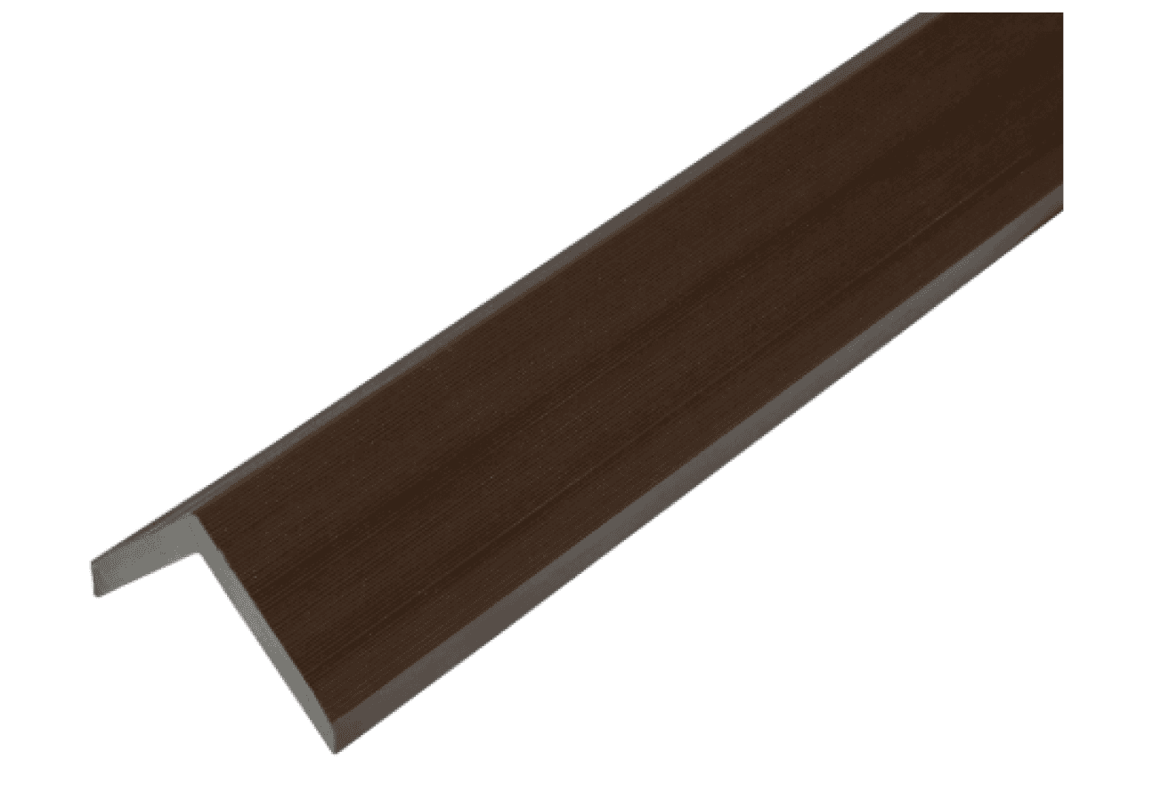 Профиль угловой фасадная облицовка (CM Cladding) 2000х70х70х8мм спайси браун (spicy brown)