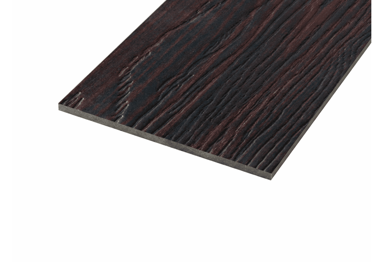 Фиброцементный сайдинг 190х8мм FCSPRO Decor обожжёное дерево (3м)