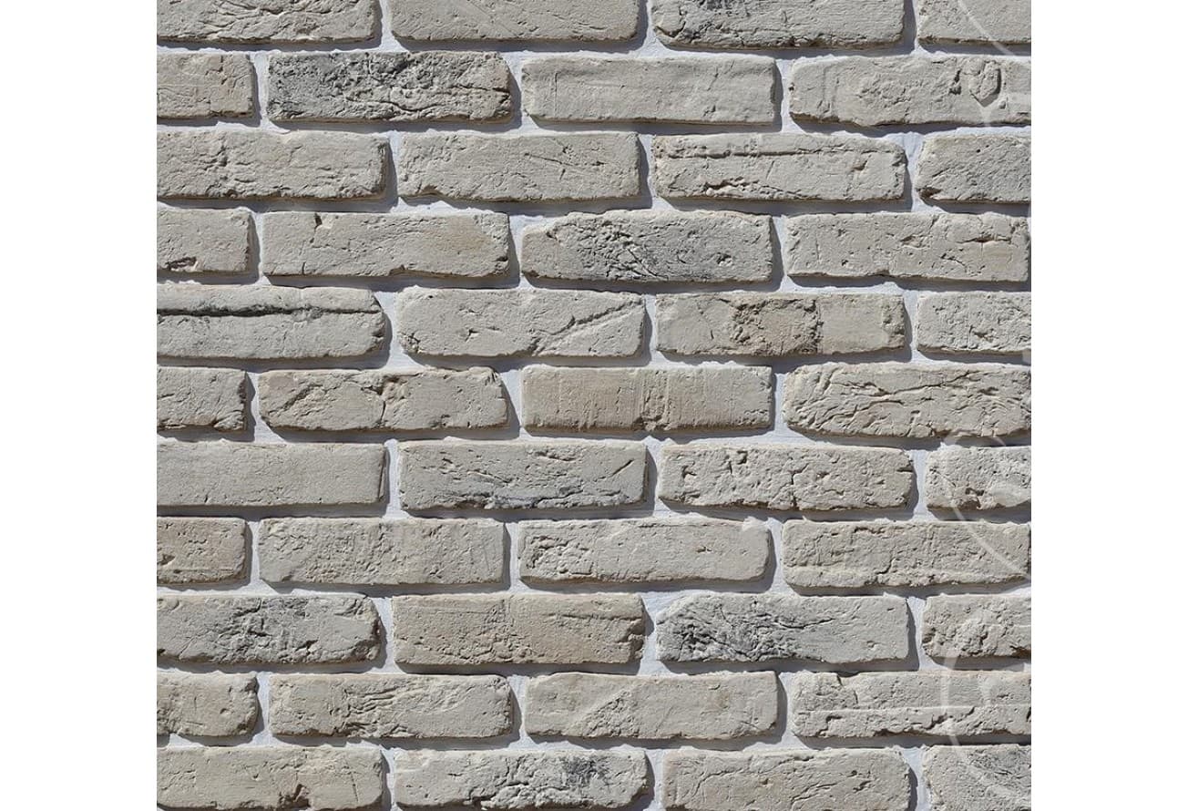 Рядовая плитка White Hills Design Берн брик, тычок 399-11 с расшивкой 1,2 см