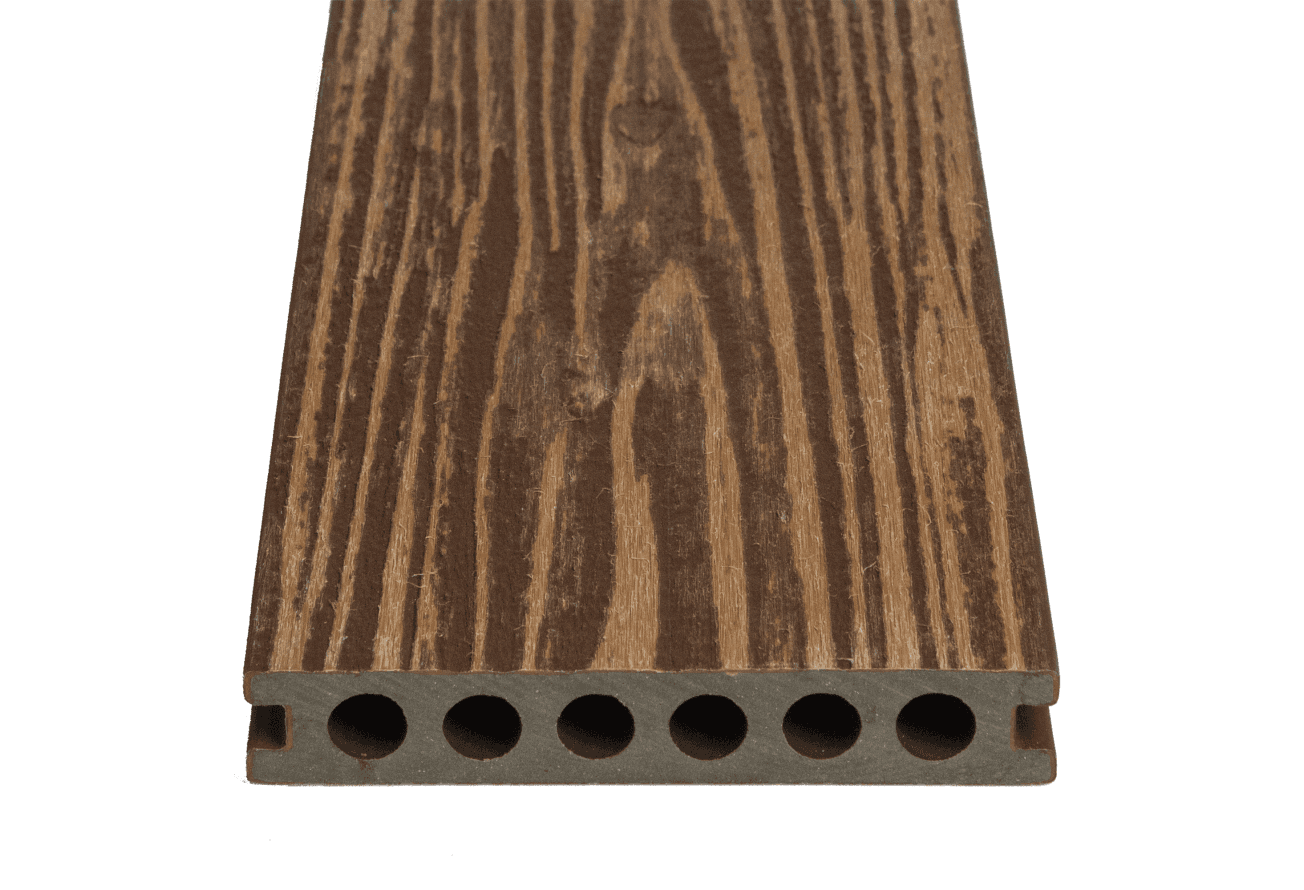Доска террасная СМ Зебрано (CM Decking Zebrano) 3000x138x23мм коричневый