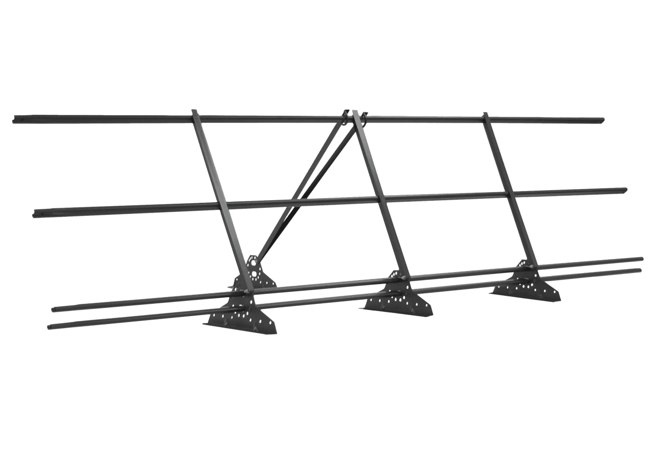 Ограждение кровельное со снегозадержателем Grand Line 0,9х3м RAL 9006