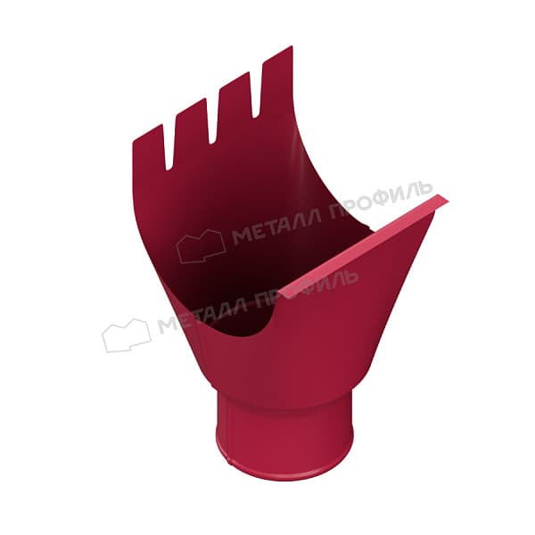 Воронка выпускная МЕТАЛЛ ПРОФИЛЬ Foramina PUR D125/100 Ral 3005