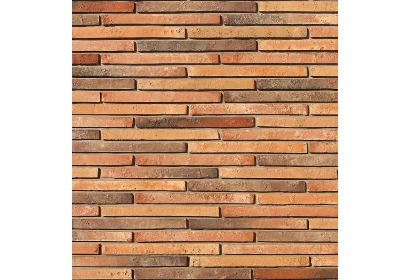 Рядовая плитка White Hills Design Бран брик 698-80 с расшивкой 1,2 см, норма упаковки 18,144 м2
