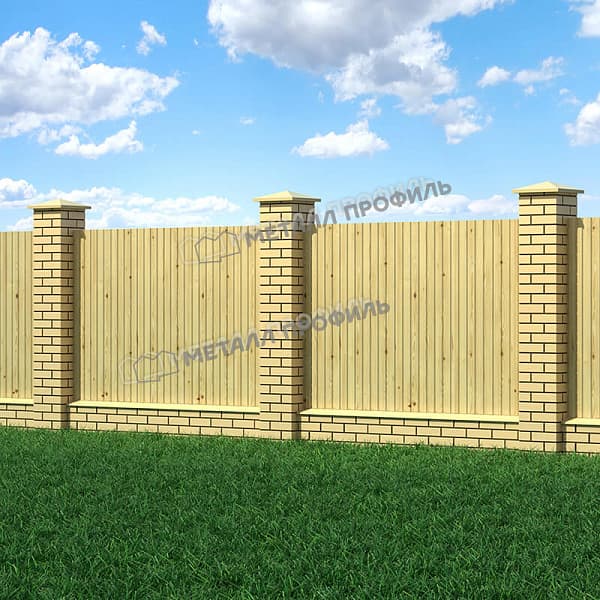 Профлист МЕТАЛЛ ПРОФИЛЬ МП-10x1100-A (ECOSTEEL_MA-01-Сосна-0,5)