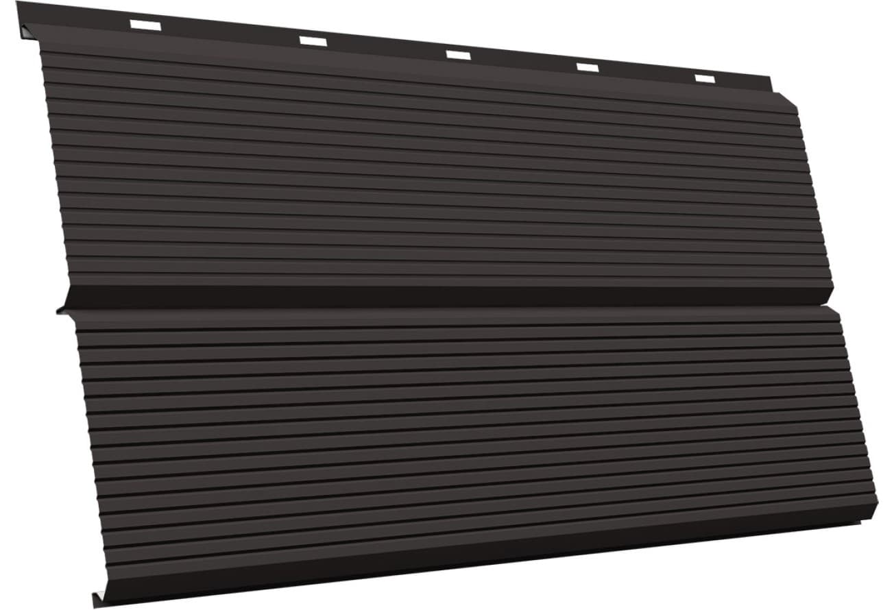 ЭкоБрус Гофр Grand Line 0,45 Drap RR 32 темно-коричневый