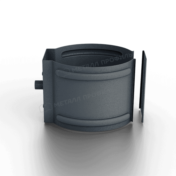 Держатель трубы (на кирпич) МЕТАЛЛ ПРОФИЛЬ Foramina Freeze D100 Серый Сланец