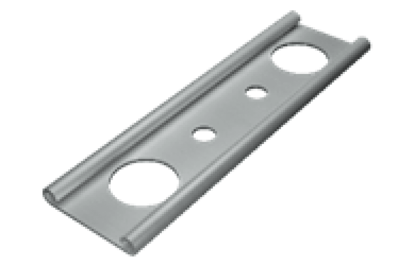 Рейка в шве прижимная стальная Termoclip 3000х31х1,5 (24шт/упак)