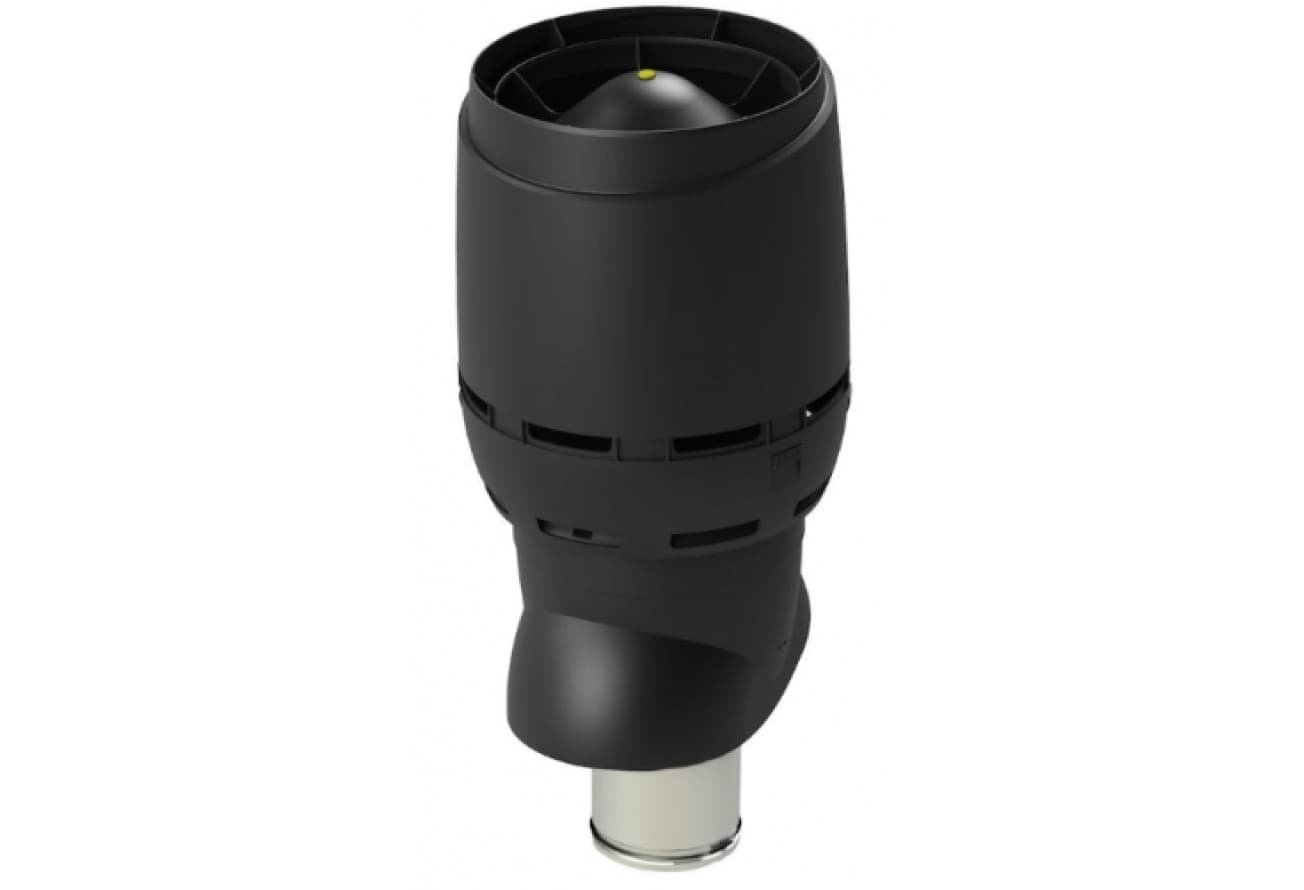 Выход вентиляционный Vilpe Flow XL 160/ИЗ/700 черный