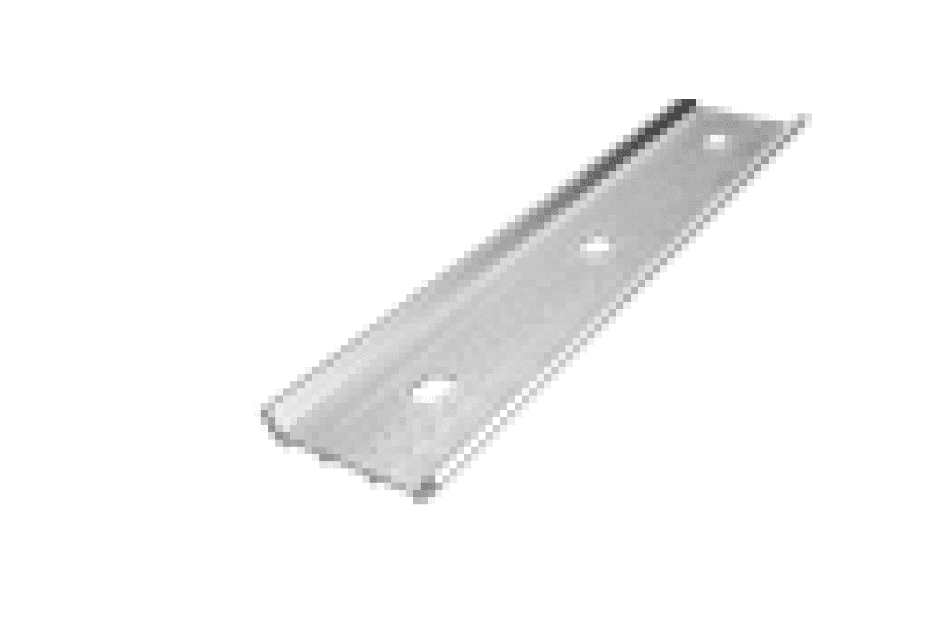 Рейка прижимная алюминиевая Termoclip 2000х25х3,0 (100п.м./упак)