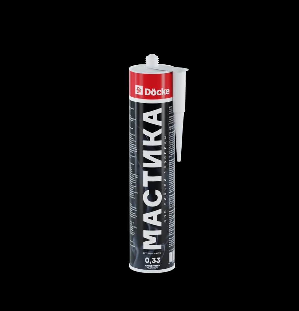 Мастика для гибкой черепицы 0,33 кг (0,29 л) уп=12 шт в Первоуральске