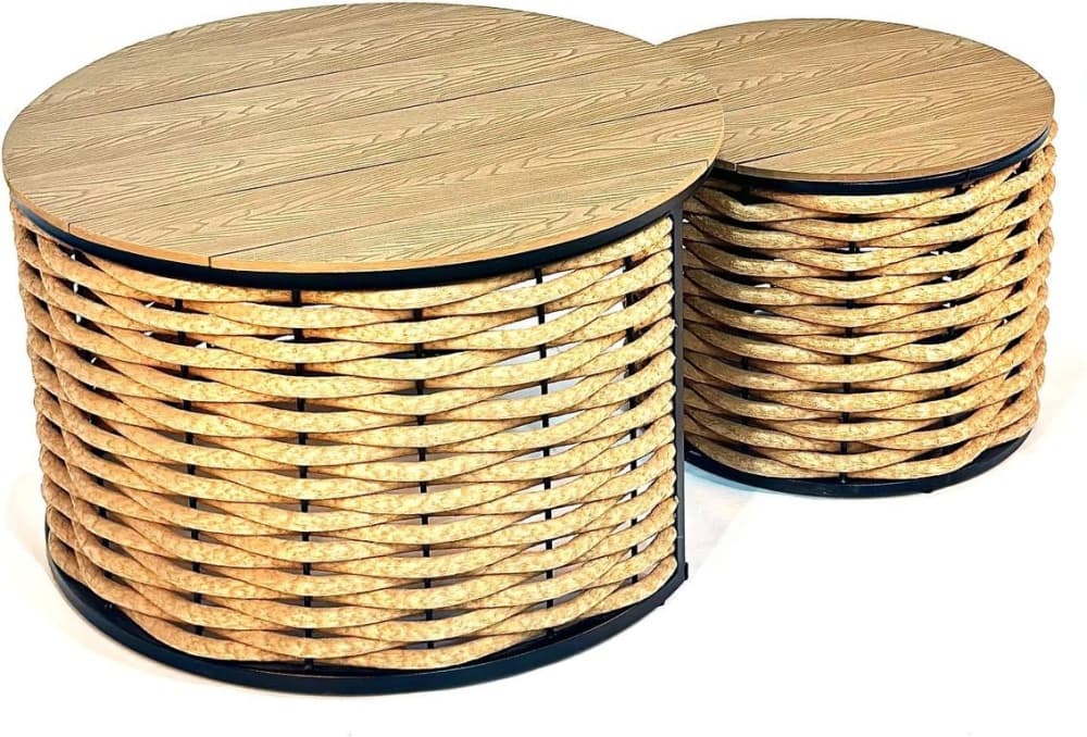 Стол DeckWOOD Dual  D 78cм, h 45см фото