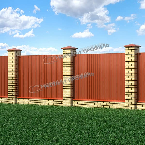 Профлист МЕТАЛЛ ПРОФИЛЬ МП-10x1100-A NormanMP (ПЭ-01-8004-0,5)