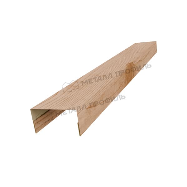 Планка крышки забора 60мм 35х65 х 3000 (ECOSTEEL-01-Сосна-0.5)