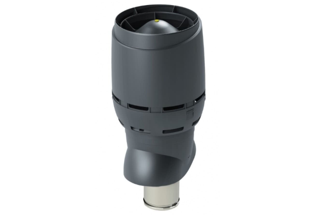 Выход вентиляционный Vilpe Flow XL 160/ИЗ/700 серый