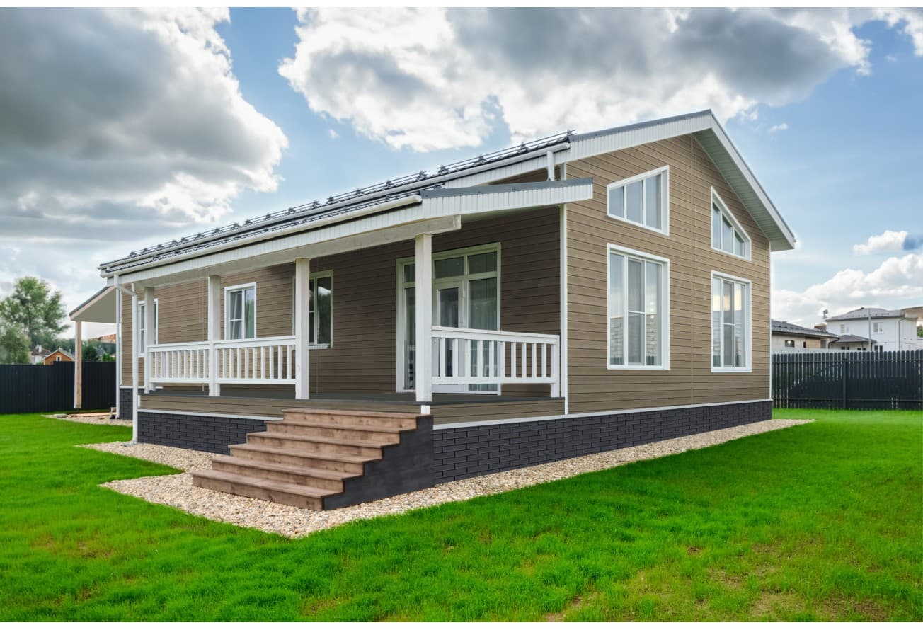 Сайдинг Двойной Брус Grand Line Tundra ясень (3,0м)