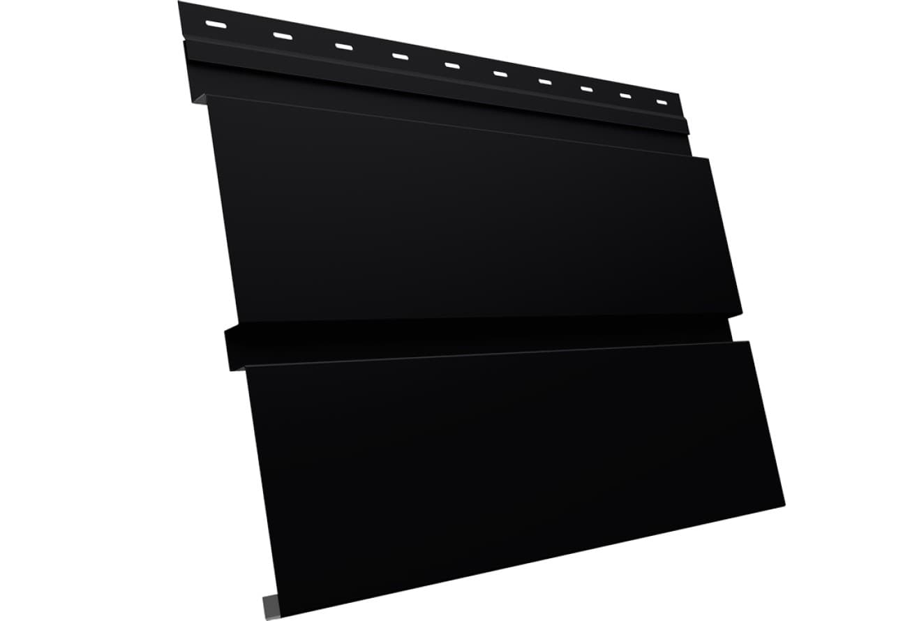 Квадро Брус в01 Grand Line 0,45 Drap с пленкой RAL 9005 черный