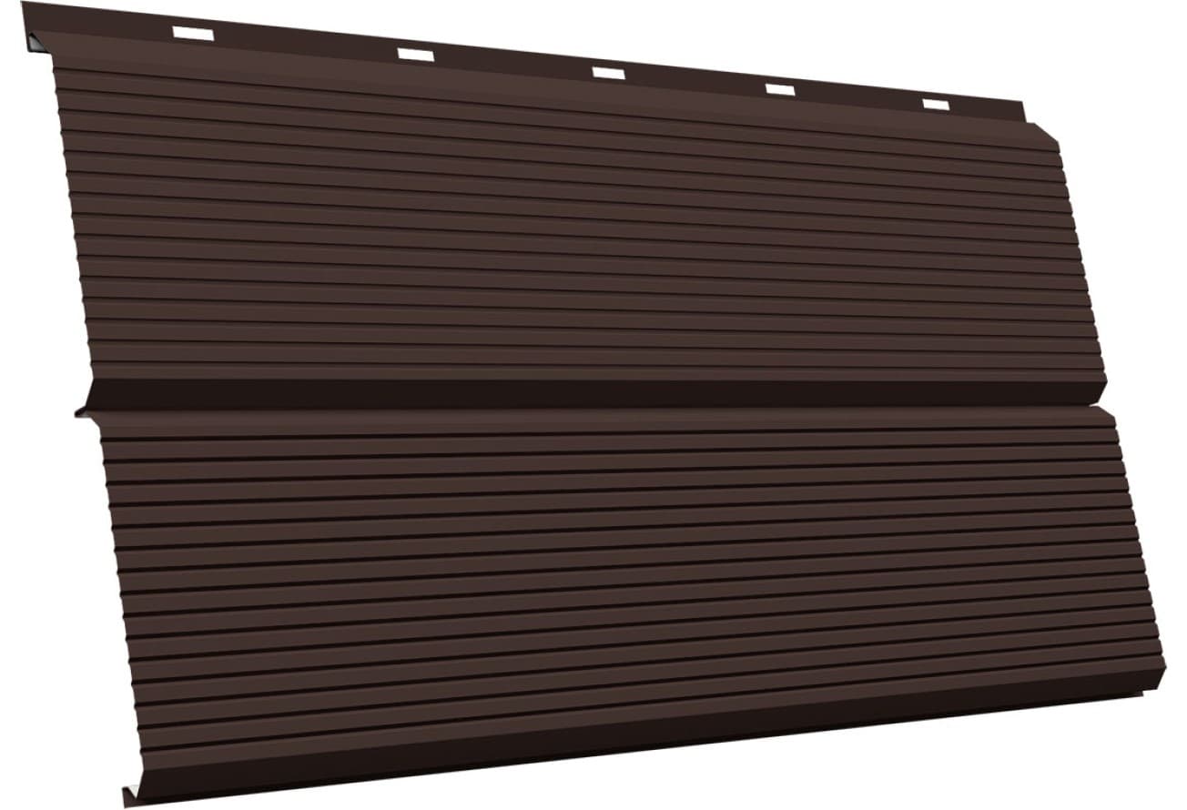 ЭкоБрус Гофр Grand Line 0,45 Drap ТР RAL 8017 шоколад