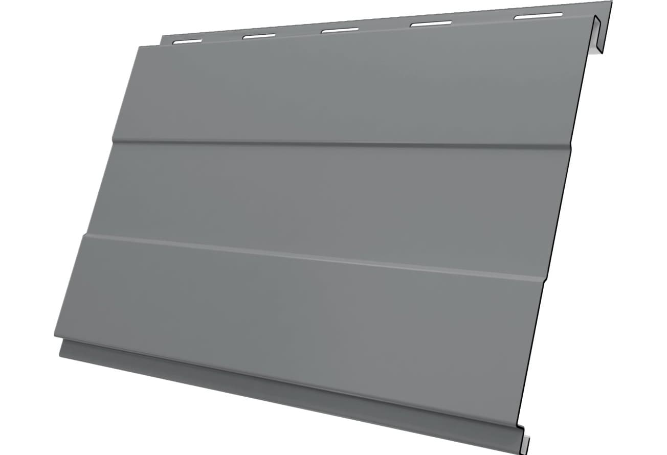 Вертикаль проф Grand Line 0,45 ПЭ с пленкой RAL 7004 сигнальный серый