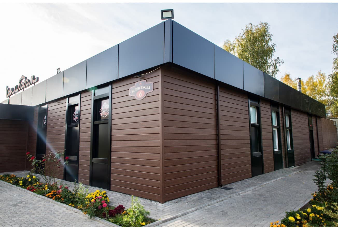 ЭкоБрус Grand Line 0,45 Принт Элит Шоколадное дерево TwinColor