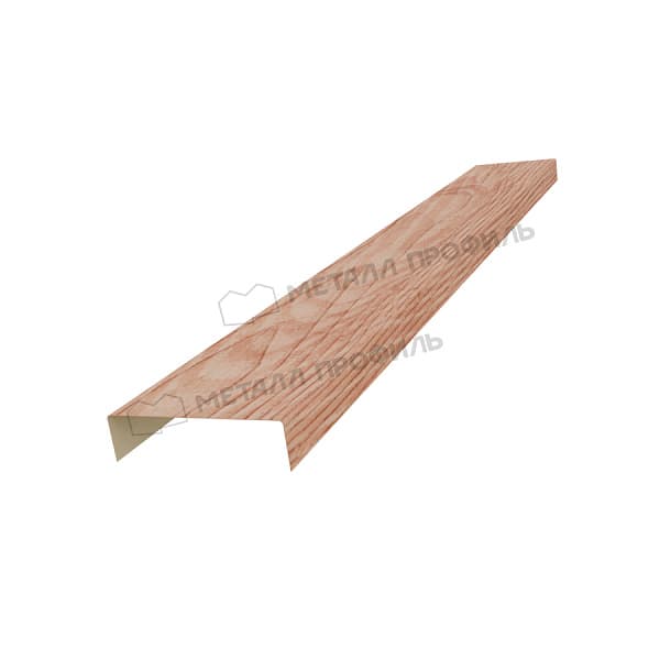 Планка декоративная на столб 60мм 17х62 х 2000 (ECOSTEEL_T-01-Кедр-0.5)