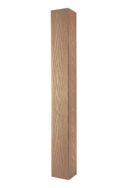 Профиль опорный (столб) для ограждения Talverwood  100*100*3000мм орех, за м
